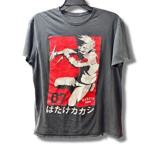 Naruto Shippuden Kakashi Men's 31 Black Graphic T-Shirt Anime Tee